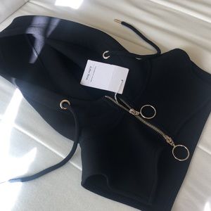 & Other Stories Shoulder Length Hoodie Festival